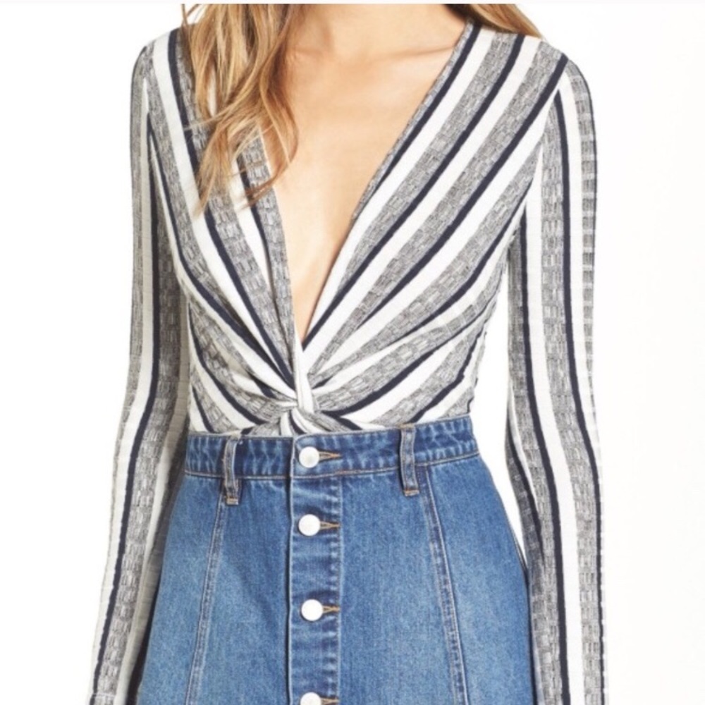 ASTR plunge bodysuit